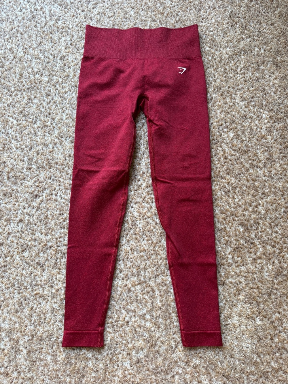 Gymshark Seamless Leggings Women XS /sm Red no size tag